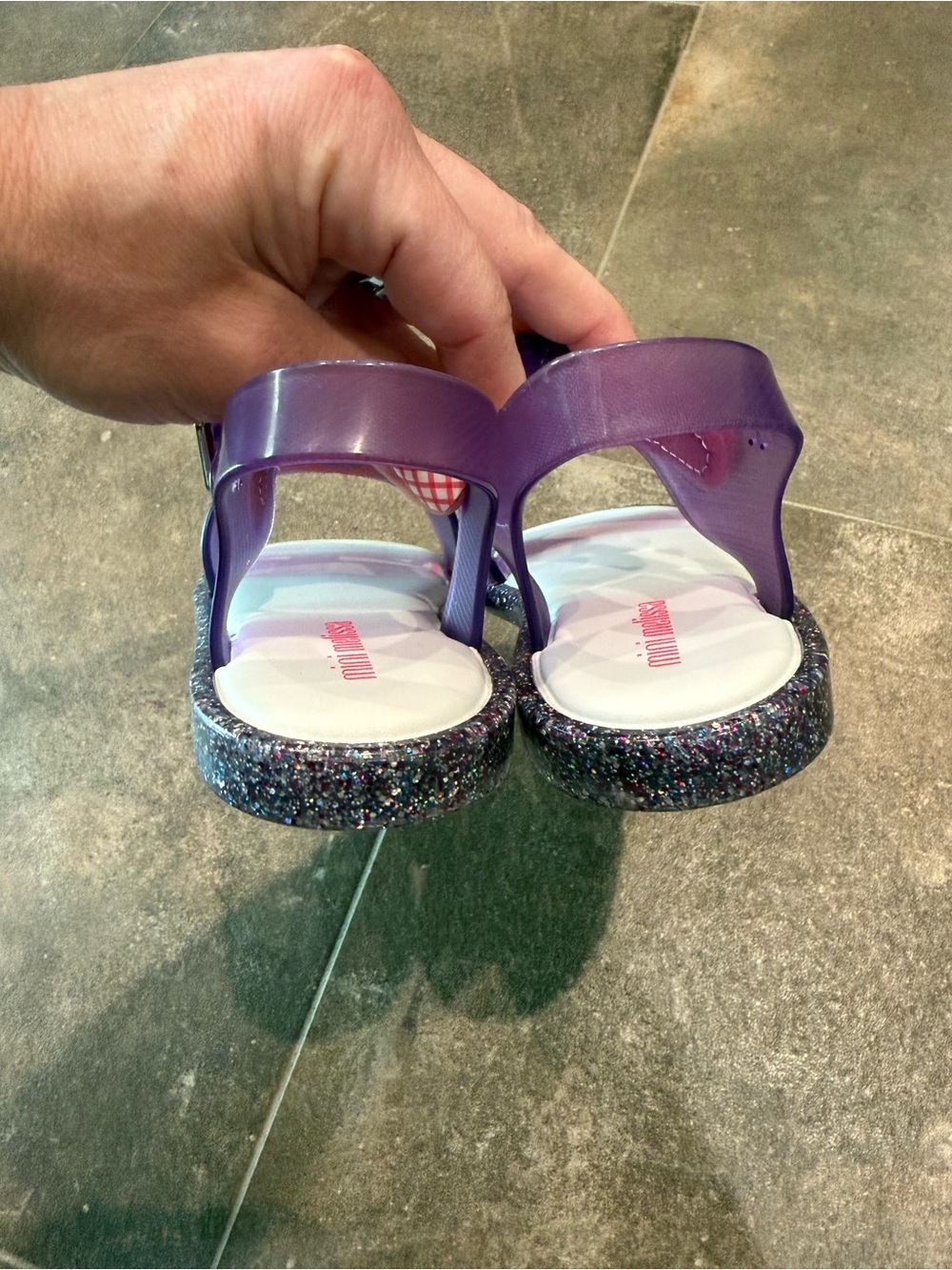 Mini Melissa Mar Lollipop Sandals - Picture 8 of 9